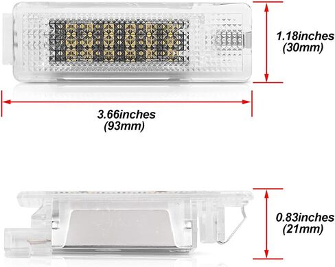 NJSBYL Passat Led Interior Luggage Compartment Lamp for VW Volkswagen Passat B6 B7 B8 CC LED Glove Box Trunk Lights in Saudi Arabia