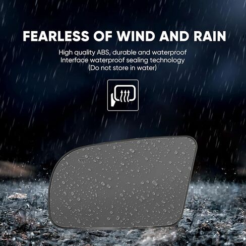 Compatible with Nissan Altima Coupe Driver Side Mirror, 2008 2009 2010 2011 2012 2013, Left Side Mirrors Replacement Glass with Backing Plate, Power Heated, Not for Nissan Altima in Kuwait