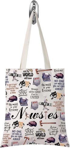 TSOTMO Theatre Lover Tote Bag Musicals Gift Musical Theatre Drama Gift for Women Sister in Saudi Arabia
