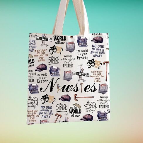 TSOTMO Theatre Lover Tote Bag Musicals Gift Musical Theatre Drama Gift for Women Sister in Saudi Arabia