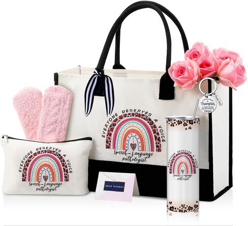 Geiserailie 8 Pcs Phlebotomist Gifts for Women Including Large Tote Bag Cosmetic Bags Tumbler Cup Plush Socks Metal Keychain Card and Envelope for Phlebotomy Thank You Gifts in Saudi Arabia