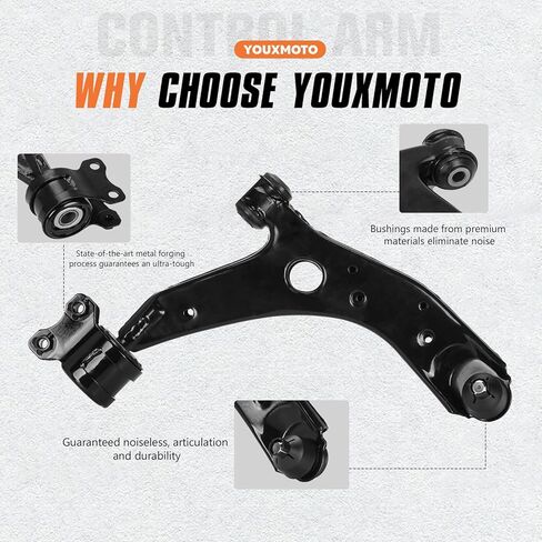 Front Lower Control Arms Suspension Kits Fit for Mazda 3 2004-2009, Fit for Mazda 5 2006-2017, 10 PCS in Saudi Arabia