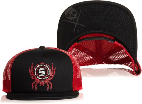 Sullen Ocho Snapback Tattoo Lifestyle Hat Black (Red) in Saudi Arabia