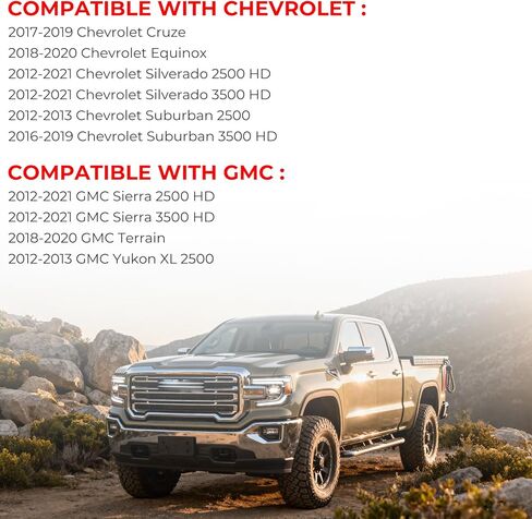 Diesel Gas Cap, Diesel Fuel Cap for Chevrolet Chevy GMC, 2012-2021 Silverado 2500 3500, 2017-2019 Cruze, 2018-2020 Equinox, 2012-2021 Sierra 2500 3500, 2018-2020 Terrain, Yukon 2500, GT366, 22910795 in Kuwait