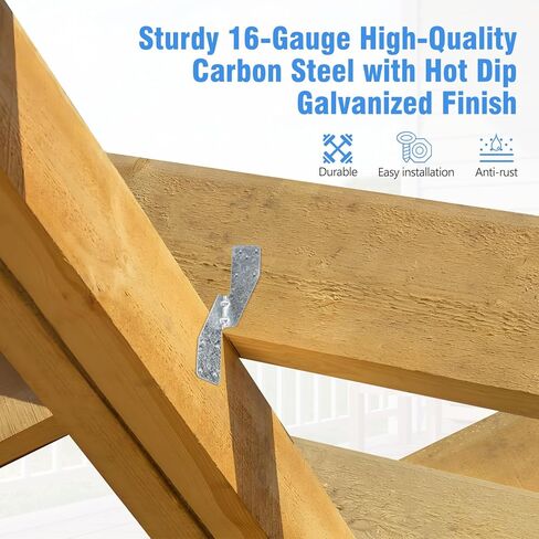 أشرطة إعصار 70 حزمة، أربطة إعصار قياس 16، شماعات روافد مجلفنة بالغمس الساخن in Kuwait