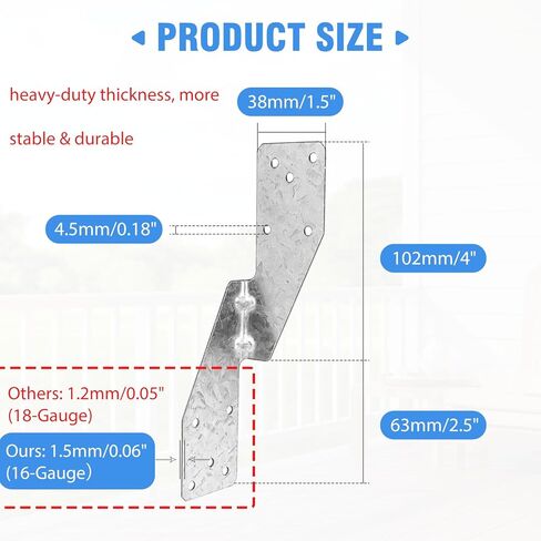 أشرطة إعصار 70 حزمة، أربطة إعصار قياس 16، شماعات روافد مجلفنة بالغمس الساخن in Kuwait