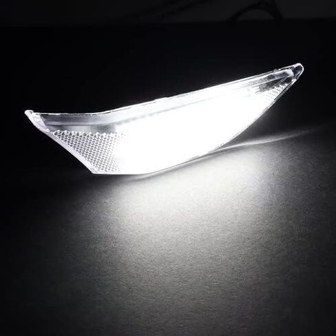 Pair Clear Lens White LED Turn Signal Side Marker Light Compatible with 2012-2016 Porsche 911 Carrera & Compatible with 2013-2016 Porsche 981 Boxster & Compatible with 2014-2016 Porsche 981 Cayman in Kuwait