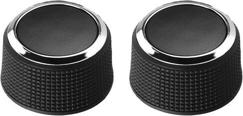 2Pcs Rear Audio Volume Control Knobs 2291-2547 for Buick Enclave Cadillac Escalade Chevrolet Tahoe Traverse Silverado Suburban GMC Acadia Sierra Yukon 2007-2014 22912547, for In-Car Audio Adjustment in Kuwait