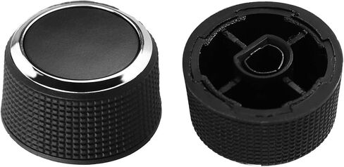 2Pcs Rear Audio Volume Control Knobs 2291-2547 for Buick Enclave Cadillac Escalade Chevrolet Tahoe Traverse Silverado Suburban GMC Acadia Sierra Yukon 2007-2014 22912547, for In-Car Audio Adjustment in Kuwait
