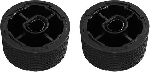 2Pcs Rear Audio Volume Control Knobs 2291-2547 for Buick Enclave Cadillac Escalade Chevrolet Tahoe Traverse Silverado Suburban GMC Acadia Sierra Yukon 2007-2014 22912547, for In-Car Audio Adjustment in Kuwait