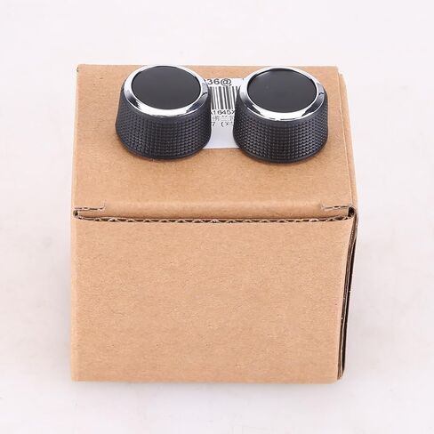 2Pcs Rear Audio Volume Control Knobs 2291-2547 for Buick Enclave Cadillac Escalade Chevrolet Tahoe Traverse Silverado Suburban GMC Acadia Sierra Yukon 2007-2014 22912547, for In-Car Audio Adjustment in Kuwait