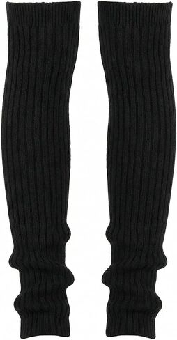 1 pair 70cm Slouch Knit Mid Calf Socks Soft Stretch Design For Cozy Daily Layering And Comfortable Wear in Saudi Arabia