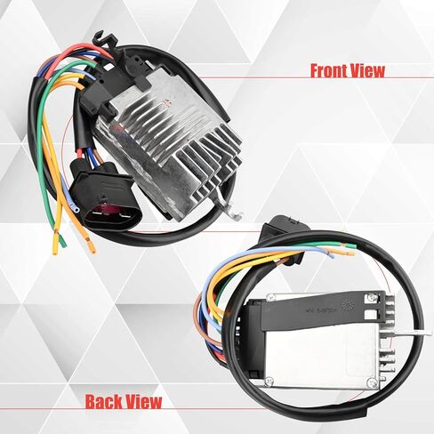 8E0959501AG Engine Radiator Cooling Fan Control Module Compatible with A4 A4 Quattro 2002 2003 2004 2005 2006 2007 2008 2009 in Saudi Arabia