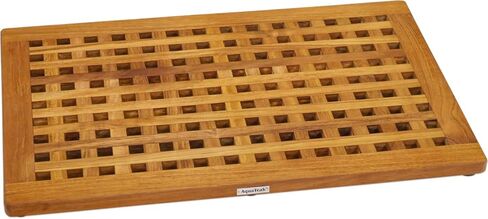 The Original Luxury Yacht Deck Inspired Teak Bath and Shower Mat in Kuwait