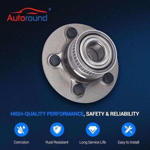 مجموعة المحور والحامل الخلفي 512167 من Autoround مناسبة لكرايسلر PT Cruiser 2001-2010 / نيون 2000-2002، دودج نيون 2000-2005 / SX 2 2003-2005، بليموث نيون 2000-2001، 5 عروة مع ABS، مجموعة من 2 in Saudi Arabia