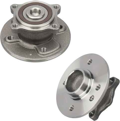 (Pair) DRIVESTAR 512304 Rear Wheel Hub & Bearing Assembly Driver or Passenger for Mini Cooper 2002 2003 2004 2005 2006(ABS Models; M12 Threads ONLY)-4 Bolt in Saudi Arabia