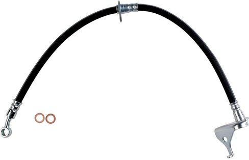 Front Brake Hose - Front Brake Line Brake Hydraulic Hose Replacement 2PC for Honda CR-Z 2015 2014 2013 2012 2011 for Honda Fit 2013 2012 2011 2010 2009 in Kuwait