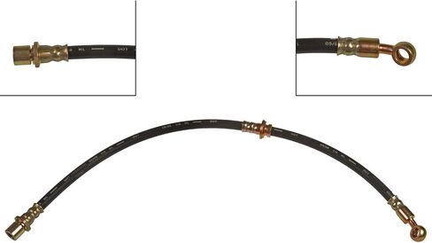 Dorman H620851 Rear Driver Side Brake Hydraulic Hose Compatible with Select Subaru Models in Saudi Arabia