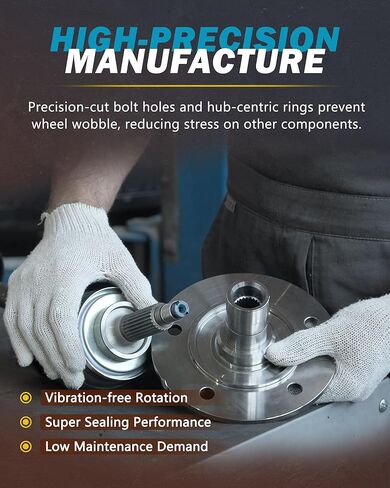 4WD 6-Lug Front Wheel Bearing Hub Assembly for 2018 2019 2020 Ford F-150, Replacement 515177 in Kuwait