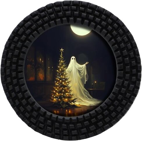 إطار صورة دائري مقاس 3 × 3، إطار صورة دائري أسود صغير للتعليق على الحائط أو عرض الطاولة، ديكور كلاسيكي بسيط للمنزل والمكتب in Kuwait