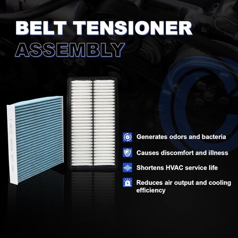 Pilot/Passport Engine & Cabin Air Filter Kit Compatible with 2016-2022 Pilot 3.5L, 2017-2025 Ridgeline 3.5L, 2019-2025 Passport, 2017-2020 MDX Hybrid in Kuwait