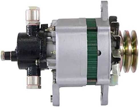 New 12 Volt 70 Amp Vacuum Pump Drive Alternator with Pump for Chevrolet W3500 W4500 W5500 Tiltmaster 3.9L Eng 1990-1996 LR170-418 LR170-418B 94052404 2-91276-000-0 8-97023-733-1 LR170418 LR170418B in Saudi Arabia