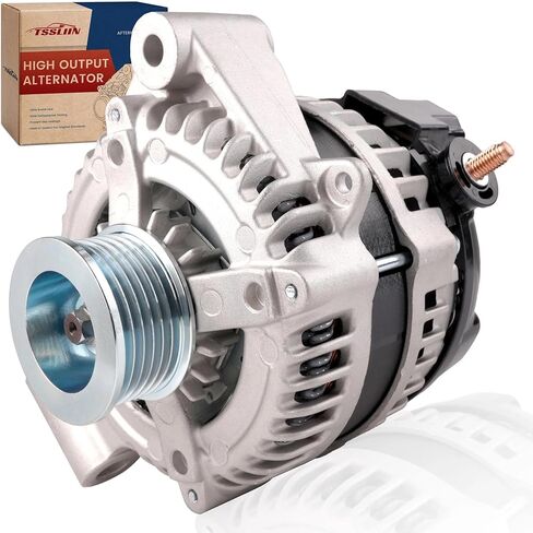 High Output Alternator for-Jaguar F-Pace F-Type XE XF XFR XFR-S XJ XJR XJR575 XK XKR XKR-S for-Land Rover LR4 for-Range Roverl, OE 104210-5360, 6-Groove Pulley 12V 150A in Saudi Arabia