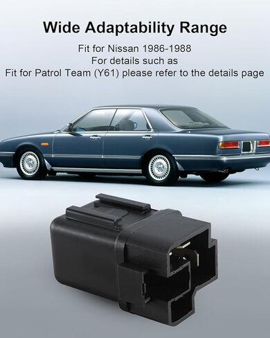 5 دبابيس 12 فولت مرحل استبدال 25230-C9962 25230-C9972 مناسب لنيسان لا تتحرك (A33) فريق باترول (Y61) إنفينيتي EX35 FX35 FX45 Q45 FX50 QX56 in Saudi Arabia