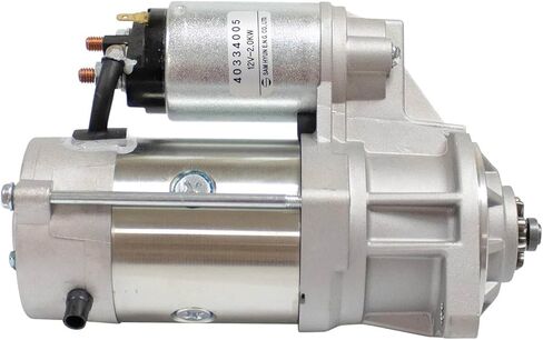 Starter Motor 12V 40006954 40334005 Compatible with New Holland Boomer Tractors MT40334005 MT40006954 in Kuwait