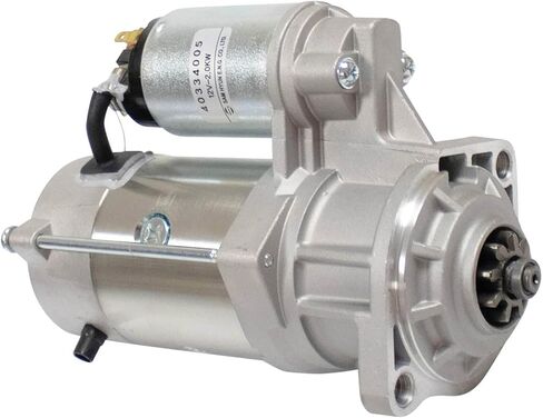 Starter Motor 12V 40006954 40334005 Compatible with New Holland Boomer Tractors MT40334005 MT40006954 in Kuwait