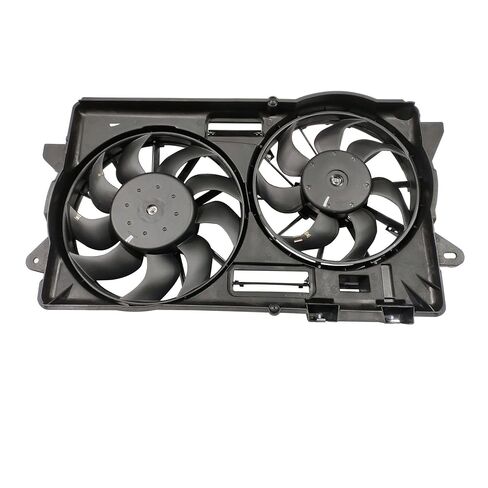 PartsFlow Engine Radiator Cooling Fan Assembly for 2015 2016 2017 2018 2019 2020 2021 Ford Mustang 2.3L 4 Cyl FR3Z8C607B in Saudi Arabia