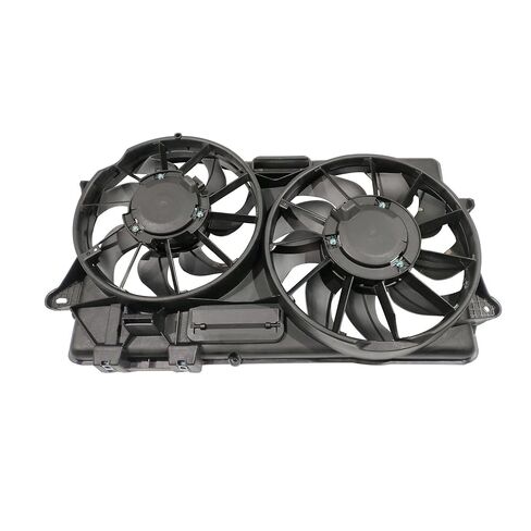 PartsFlow Engine Radiator Cooling Fan Assembly for 2015 2016 2017 2018 2019 2020 2021 Ford Mustang 2.3L 4 Cyl FR3Z8C607B in Saudi Arabia
