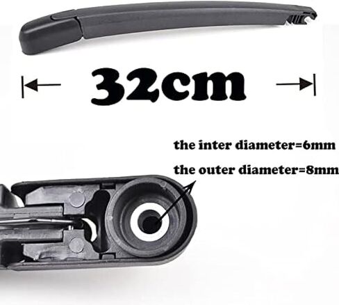 Rear Wiper Arm Blade kit Replacement, for Mazda CX-9 CX9 2016-2023 Rear Wiper Blade Wiper Arm in Saudi Arabia