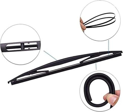 Rear Wiper Arm Blade kit Replacement, for Mazda CX-9 CX9 2016-2023 Rear Wiper Blade Wiper Arm in Saudi Arabia