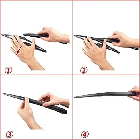 Rear Wiper Arm Blade kit Replacement, for Mazda CX-9 CX9 2016-2023 Rear Wiper Blade Wiper Arm in Saudi Arabia