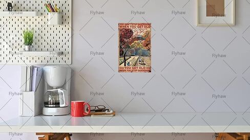 You Don't Stop Gardening When You're Old Metal Tin Sign Garden Signs Gardending Gifts Garden Decor For Home Farm 8x12 Inch in Kuwait