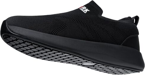 LARNMERN Men's Non-Slip Work Shoes Slip-On Sneakers Kitchen Chef Zapatos Trabajo Food Service Restaurant Antideslizantes Walking in Kuwait