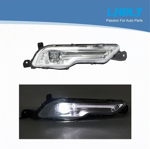 LABLT Fog Light Lamp w/Bulb Replacement for 2017 2018 Fusion Explorer Right Passenger Side HS73-15A254-DB HS73-15A255-DB in Saudi Arabia