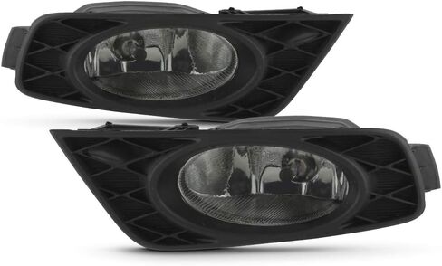 ACANII - For 2008-2010 Honda Odyssey Smoked Lens Bumper Fog Lights Driving Lamps w/Switch and Bulbs Assembly Left+Right in Saudi Arabia