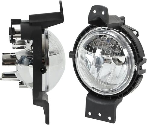 Aramox Fog Light, Car Front Bumper Fog Light Left Right Universal Without Bulb Replacement for Mini R60 10 to 16 OE:63179802163 in Saudi Arabia