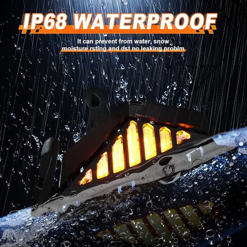 LED Front Bumper Fog Light Compatible with Hyundai Elantra 2021~2023 (Not fit N-line) DRL Indicator Light White Daytime Running Light | Amber Turn signal lamp, Replaces# HY1038168, HY1039168 in Kuwait