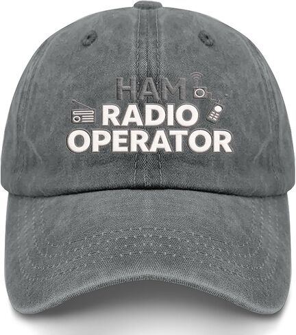 Weiweiwu ham Radio Operator hat for Men Vintage Cotton Washed Baseball Caps Adjustable Dad Hat Crazy in Saudi Arabia