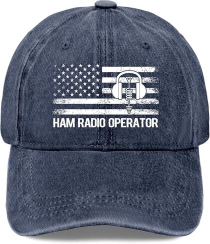 Weiweiwu ham Radio Operator hat for Men Vintage Cotton Washed Baseball Caps Adjustable Dad Hat Crazy in Saudi Arabia