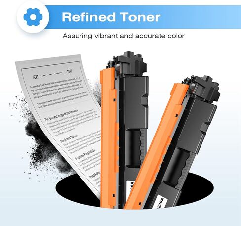 خرطوشة حبر أسود 30A CF230A بديلة لـ HP 30A CF230A 30X CF230X متوافقة مع طابعة سلسلة Pro MFP M227fdw M203dw M227fdn M203dn M227sdn M203d M227 M203 in Kuwait