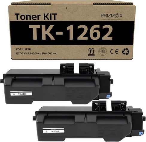 خرطوشة حبر سوداء TK3162 TK-3162 متوافقة مع Kyocera TK3162 1T02T90US0 لطابعة ECOSYS P3045dn P3050dn P3055dn P3060dn (12500 صفحة، عبوتان) in Kuwait