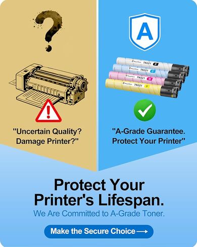 MasaiMara TN321 TN-321 TN321K TN321C TN321M TN321Y Toner Cartridges for Konica Minolta bizhub C224 C284 C364 C224e C284e C364e C7822 C7828 C7822e C7828e Printer (Black Cyan Magenta Yellow, 4-Pack) in Saudi Arabia