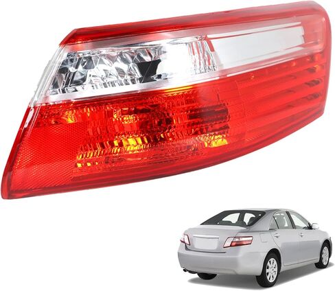 1-Pack Tail Light Assembly Brake Lamp Outer Right Side Replacement for Camry 2007 2008 2009 in Kuwait