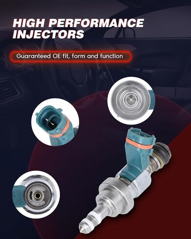 FJ761 Injectors ANGLEWIDE Fuel Injectors Fit for 2006-2015 for Lexus IS250 2.5l,2006 for Lexus GS300 Replace for 23250-31020,845-12101 Fuel Injector set 6Pcs in Saudi Arabia