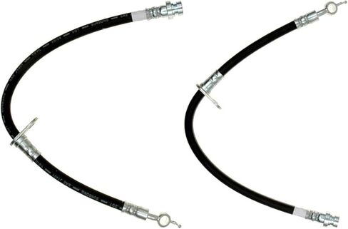 2Pcs Brake Hose Rear Left Rear Right Brake Hydraulic Hose Replacement fits Mitsubishi Galant 2.4L 2004 2005 2006 2007 2008 2009 2010 2011 2012 in Kuwait