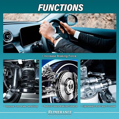 2Pcs Brake Hose Rear Left Rear Right Brake Hydraulic Hose Replacement fits Mitsubishi Galant 2.4L 2004 2005 2006 2007 2008 2009 2010 2011 2012 in Kuwait